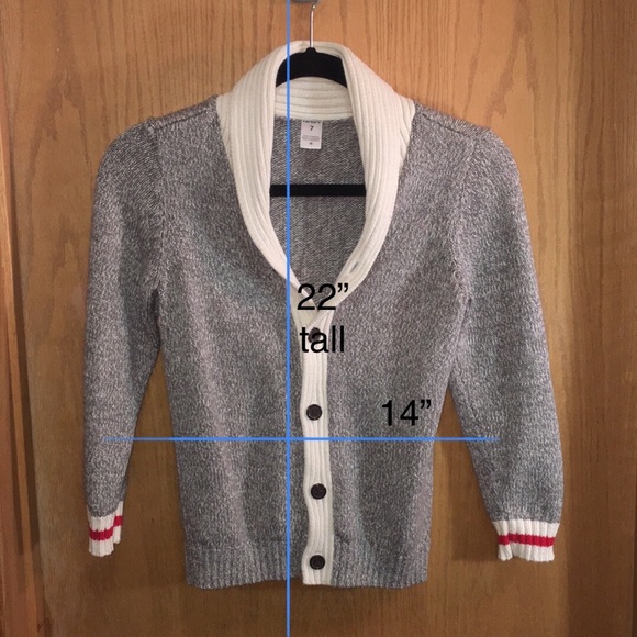 Carters cotton button down boy sweater - Picture 2 of 8